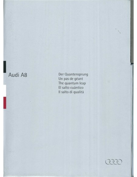 1994 AUDI A8 BROCHURE GERMAN