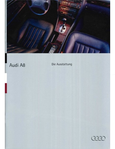 1994 AUDI A8 BROCHURE GERMAN