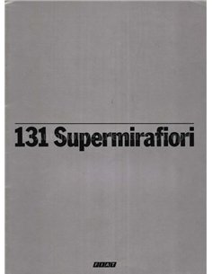 1978 FIAT 131 PROSPEKT FRANZÖSISCH