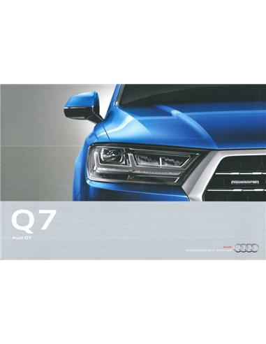 2015 AUDI Q7 BROCHURE DUTCH