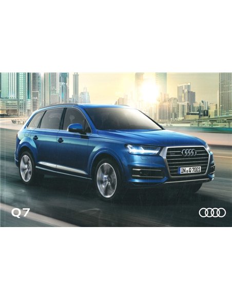 2016 AUDI Q7 BROCHURE GERMAN
