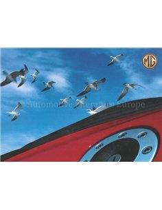 2000 MG MGF BROCHURE DUITS