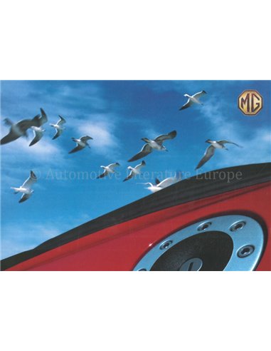 2000 MG MGF BROCHURE GERMAN