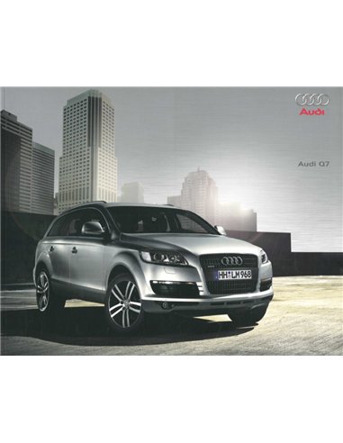2008 AUDI Q7 BROCHURE DUITS