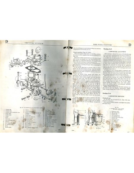 1961 AUSTIN A30 | A35 WERKSTATTHANDBUCH ENGLISCH