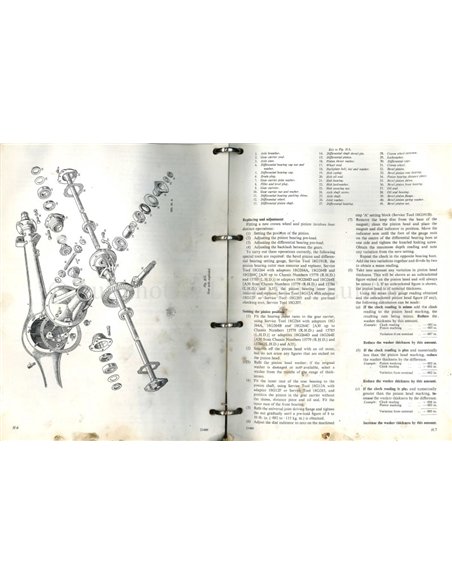 1961 AUSTIN A30 | A35 WERKSTATTHANDBUCH ENGLISCH