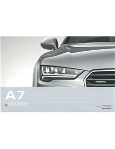 2014 AUDI A7 | S7 BROCHURE GERMAN