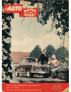 1956 DAS AUTO MOTOR UND SPORT MAGAZIN 22 DEUTSCH