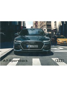 2018 AUDI A7 PROSPEKT DEUTSCH