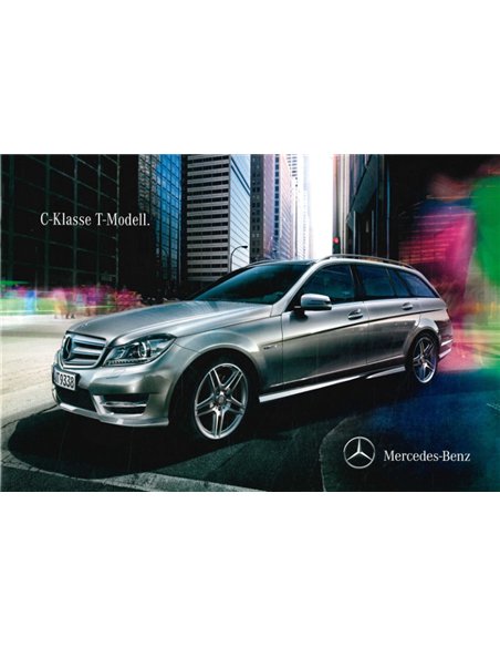 2011 MERCEDES BENZ C KLASSE BROCHURE DUITS