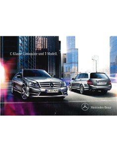 2011 MERCEDES BENZ C CLASS BROCHURE GERMAN