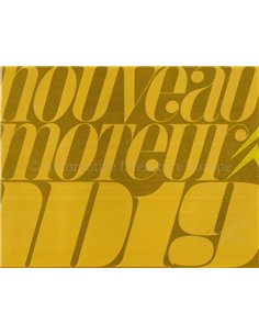 1966 CITROEN ID 19 BROCHURE FRANS