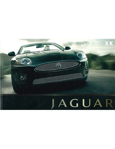 2008 JAGUAR XK BROCHURE DUTCH