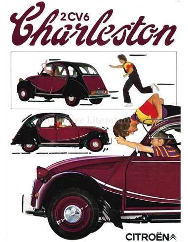 1981 CITROEN 2CV DATENBLATT  NIEDERLÄNDISCH