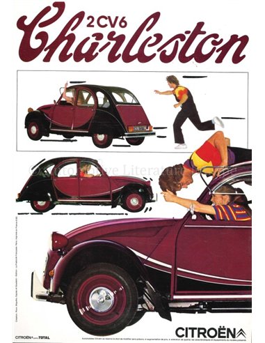 1981 CITROEN 2CV DATENBLATT  FRANZÖSISCH