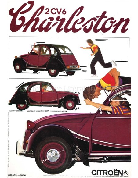 1981 CITROEN 2CV LEAFLET FRENCH