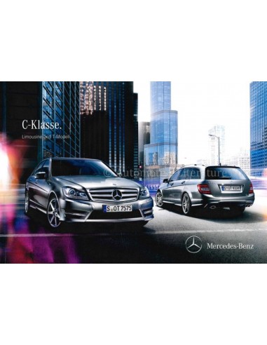 2013 MERCEDES BENZ C CLASS BROCHURE GERMAN