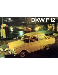 1963 DKW F12 BROCHURE NEDERLANDS