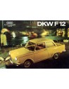 1963 DKW F12 BROCHURE NIEDERLÄNDISCH