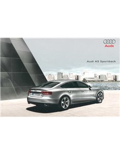 2009 AUDI A5 SPORTBACK PROSPEKT NIEDERLÄNDISCH