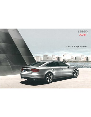 2009 AUDI A5 SPORTBACK BROCHURE DUTCH
