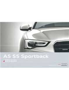 2012 AUDI A5 | S5 SPORTBACK PROSPEKT DEUTSCH