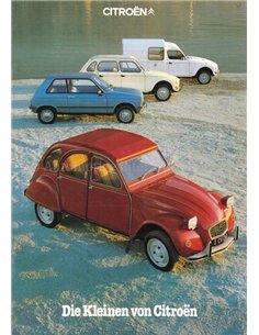 1981 CITROEN RANGE BROCHURE GERMAN