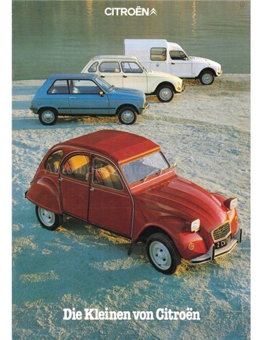 1981 CITROEN PROGRAMMA BROCHURE DUITS