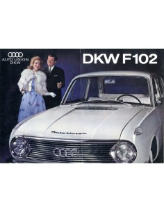 1963 DKW F102 BROCHURE NEDERLANDS