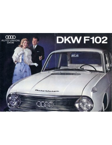 1963 DKW F102 BROCHURE NEDERLANDS