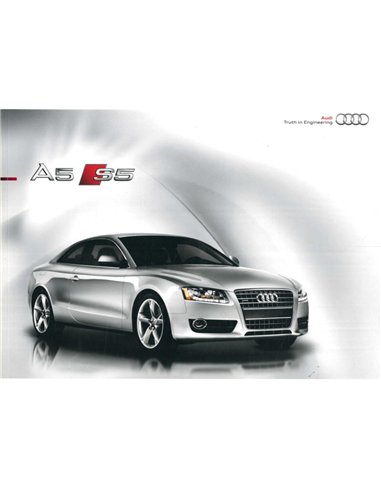 2009 AUDI A5 | S5 BROCHURE ENGLISH (US)