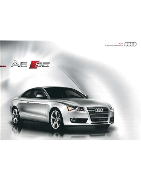 2009 AUDI A5 | S5 BROCHURE ENGLISH (US)