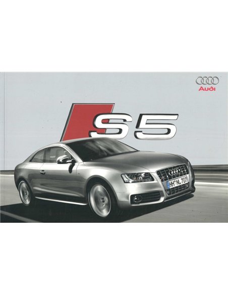 2007 AUDI S5 BROCHURE DUTCH