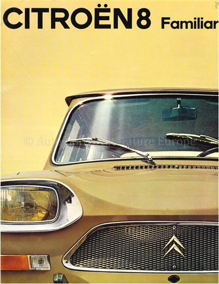 1971 CITROËN AMI 8 BROCHURE SPAANS