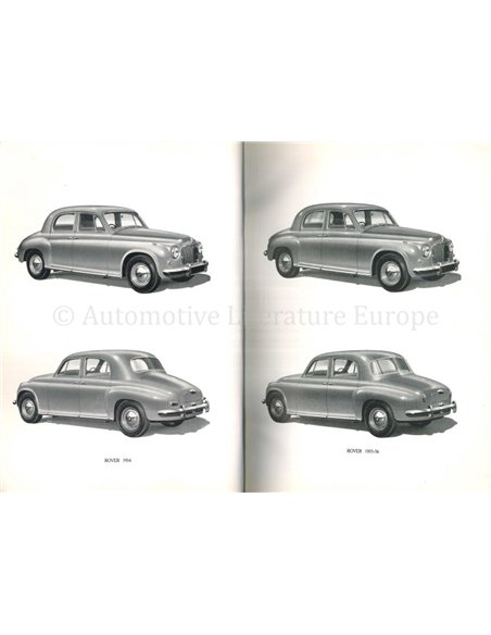 1964 ROVER 60 | 75 | 80 | 90 | 95 | 100 | 105 | 110 WORKSHOP MANUAL ENGLISH