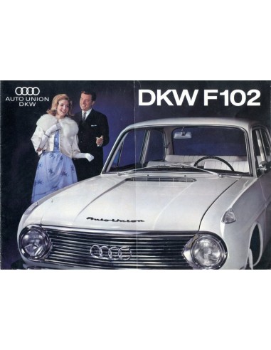 1963 DKW F102 BROCHURE NEDERLANDS