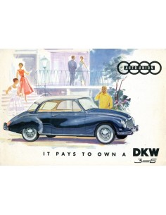 1959 DKW 3-6 BROCHURE ENGELS