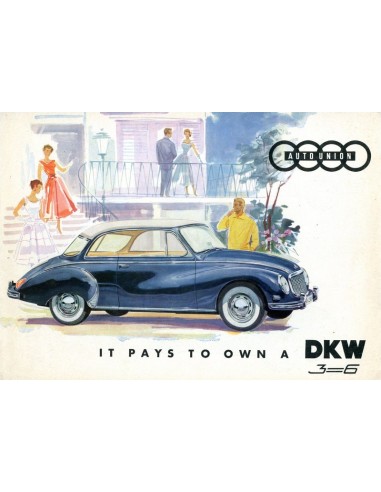 1959 DKW 3-6 BROCHURE ENGELS