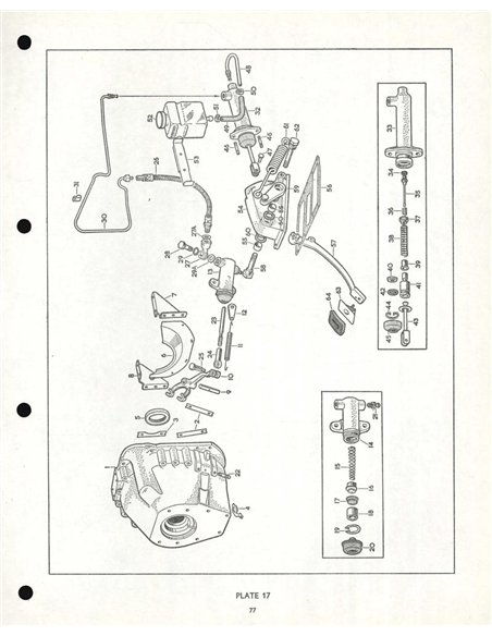 1963 JAGUAR MARK X ERSATZTEILKATALOG ENGLISCH