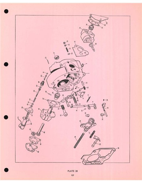 1963 JAGUAR MARK X ERSATZTEILKATALOG ENGLISCH