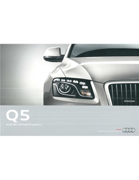 2011 AUDI Q5 BROCHURE DUITS