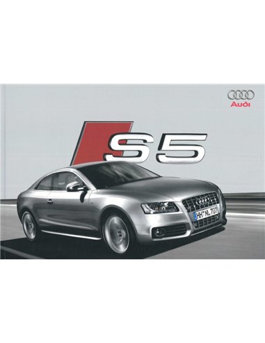2007 AUDI S5 BROCHURE DUITS