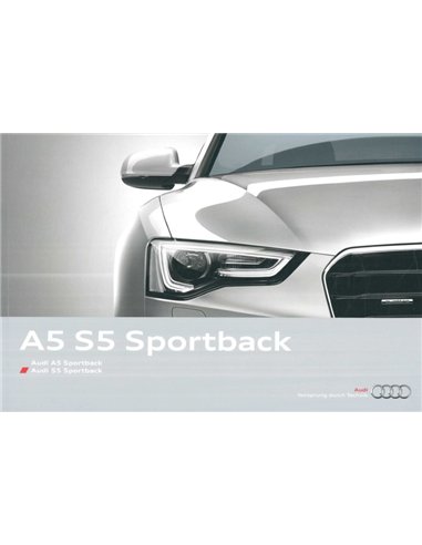 2012 AUDI A5 | S5 SPORTBACK BROCHURE GERMAN