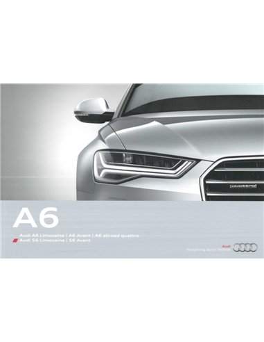 2014 AUDI A6 | S6 BROCHURE GERMAN