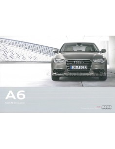 2011 AUDI A6 SEDAN BROCHURE DUITS