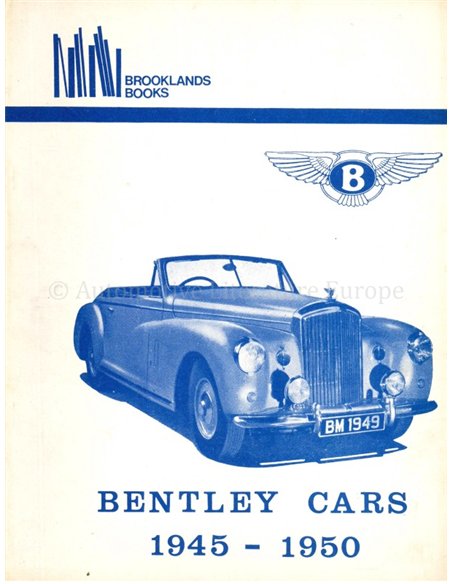 BENTLEY CARS 1945 - 1950  (BROOKLANDS)