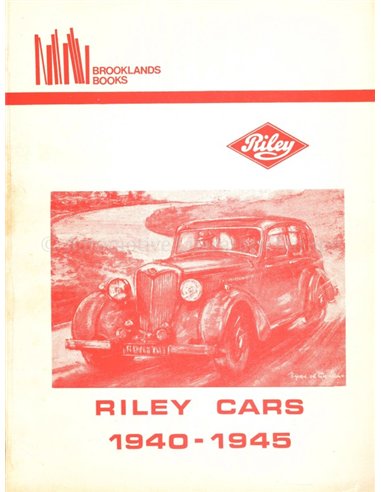 RILEY CARS 1940 - 1945  (BROOKLANDS)