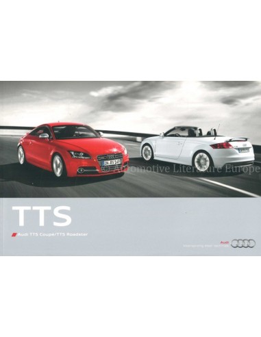 2010 AUDI TTS PROSPEKT NIEDERLÄNDISCH