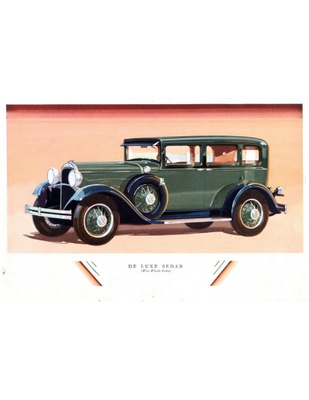 1929 DODGE BROTHERS SIX BROCHURE ENGELS USA