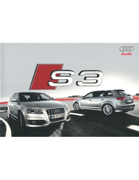 2008 AUDI S3 PROSPEKT NIEDERLÄNDISCH